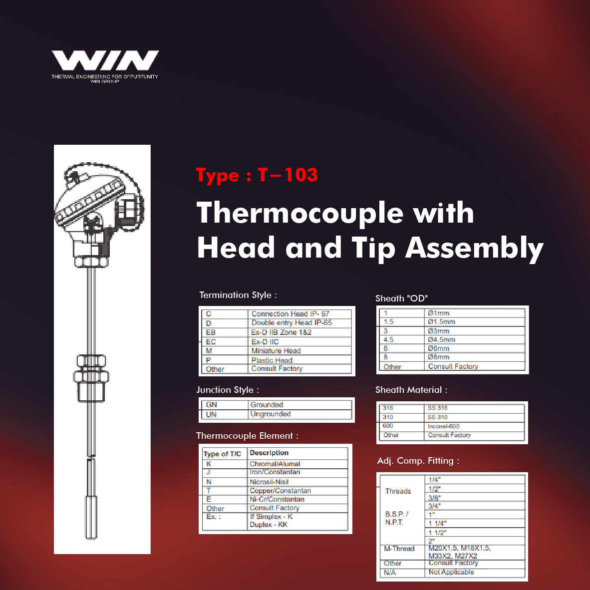Thermocouple | Industrial Furnace Johor | Thermocouple | Industrial Furnace Malaysia