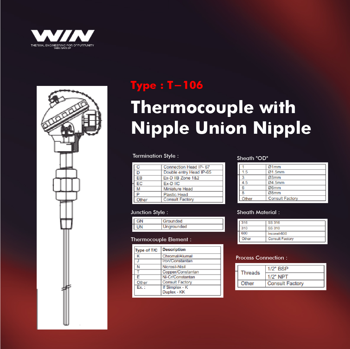 Thermocouple | Industrial Furnace Johor | Thermocouple | Industrial Furnace Malaysia