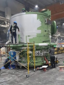 Installation of Annealing Heat Treatment Furnace under EBNER HICON (Bell Annealer) at Cikarang, Indonesia