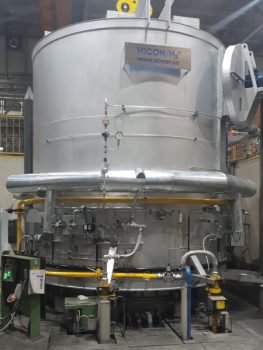 Installation of Annealing Heat Treatment Furnace under EBNER HICON (Bell Annealer) at Cikarang, Indonesia